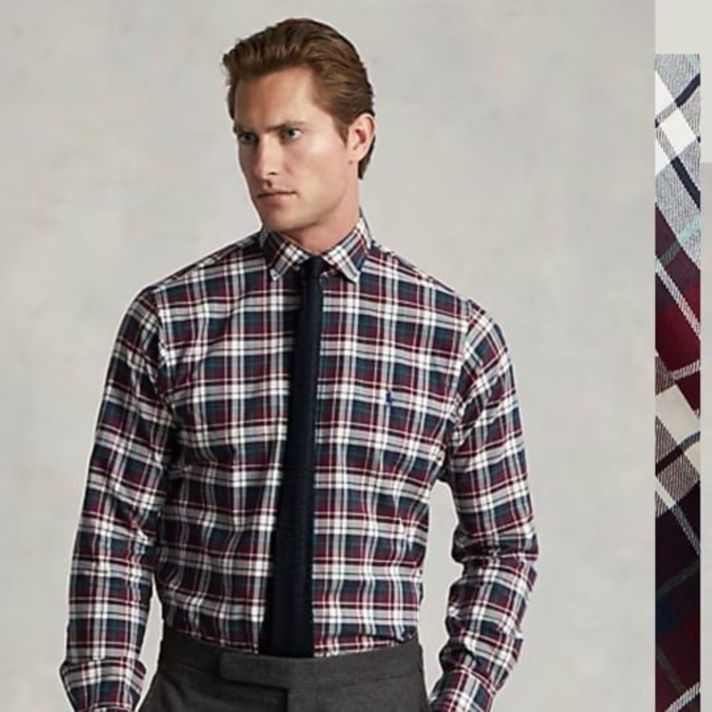 Men's Ralph Lauren plaid shirt S Large
